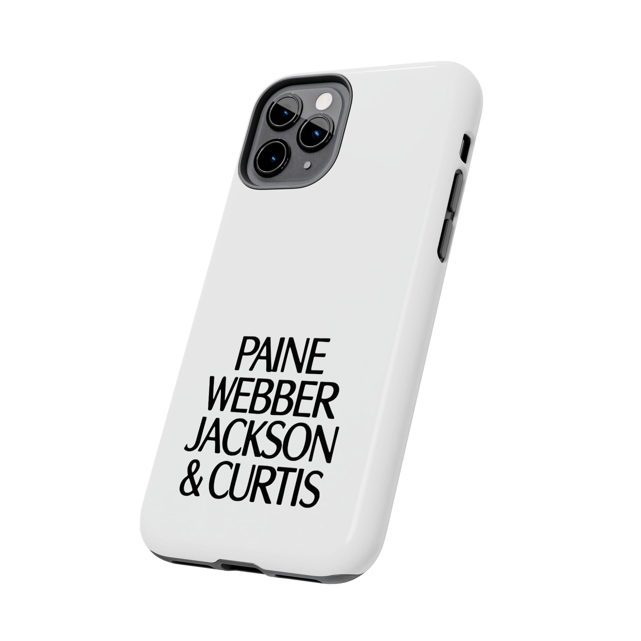 Paine Webber Jackson & Curtis Tough Phone Case