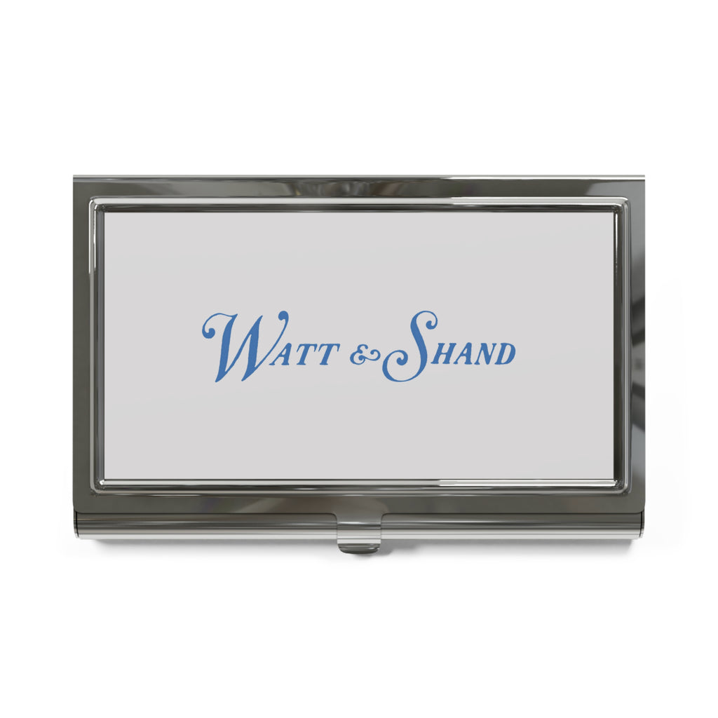 Watt & Shand Metal Business Card Holder