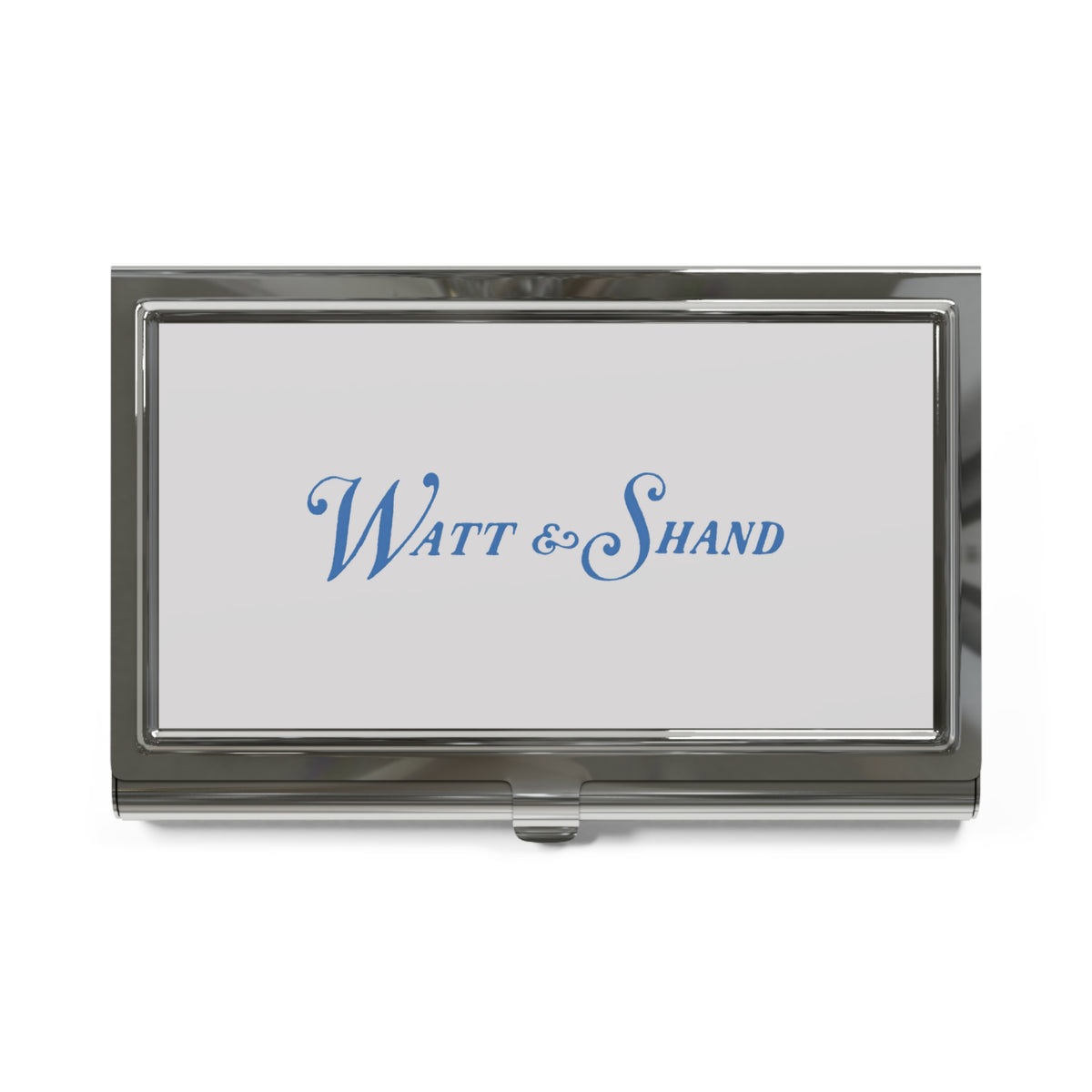 Watt & Shand Metal Business Card Holder
