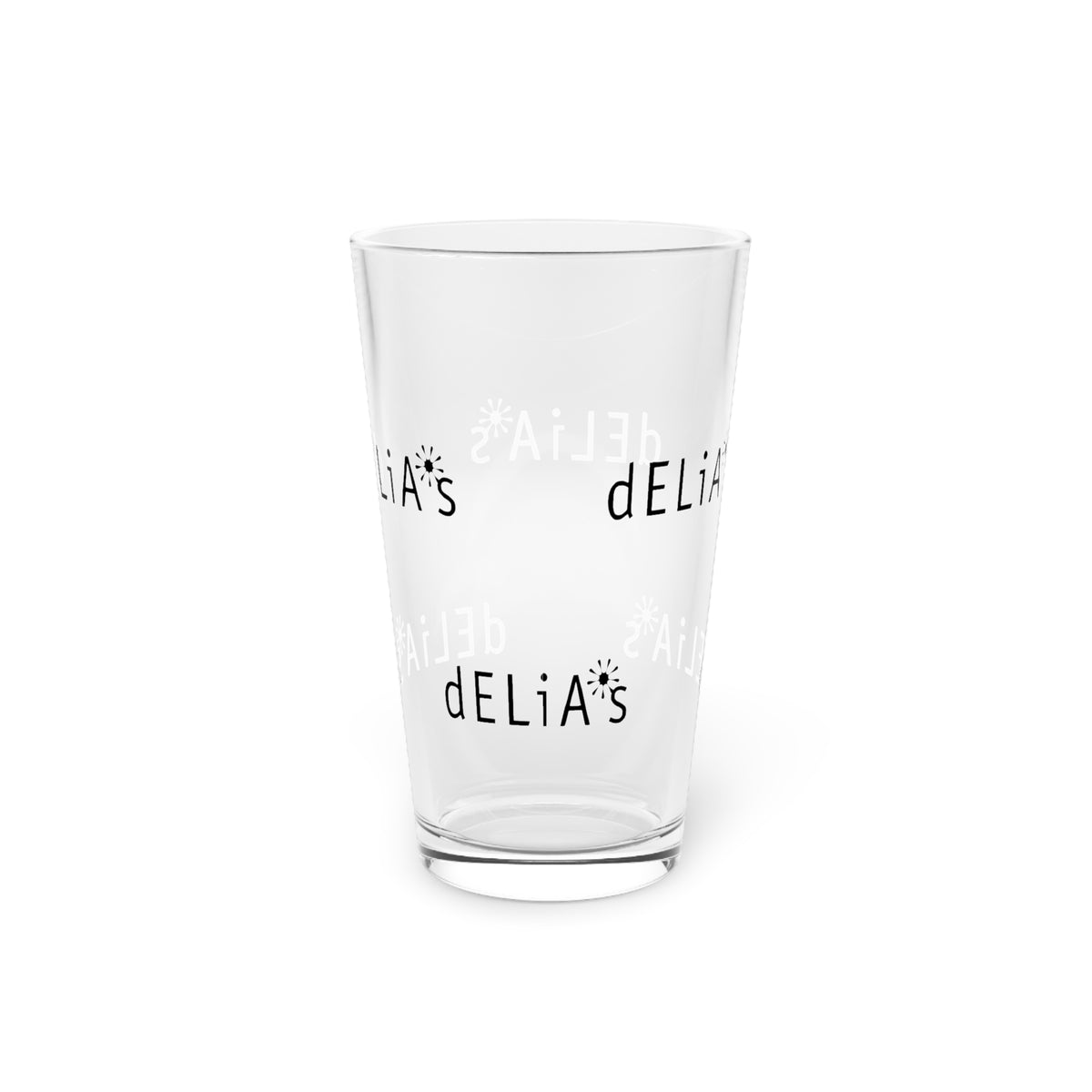 Delia's 16oz Pint Glass