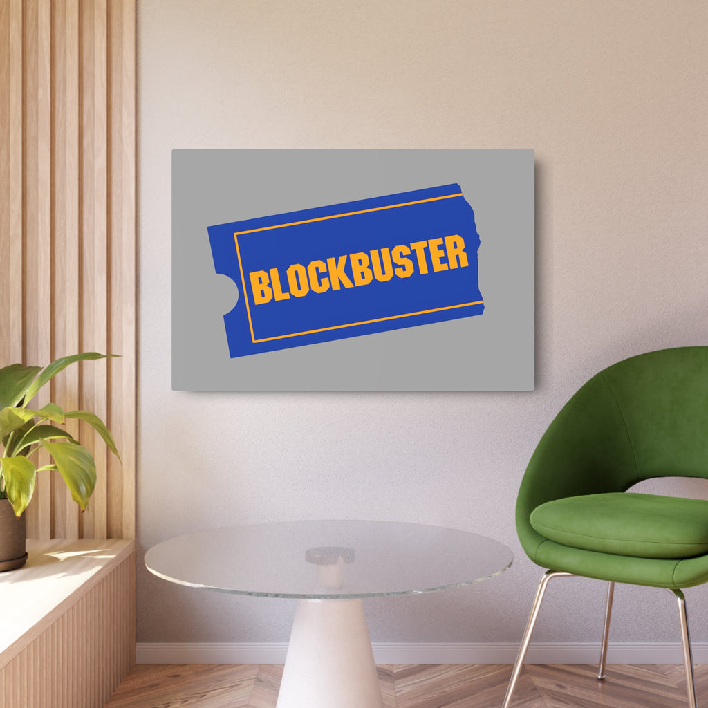 Blockbuster Video Metal Sign