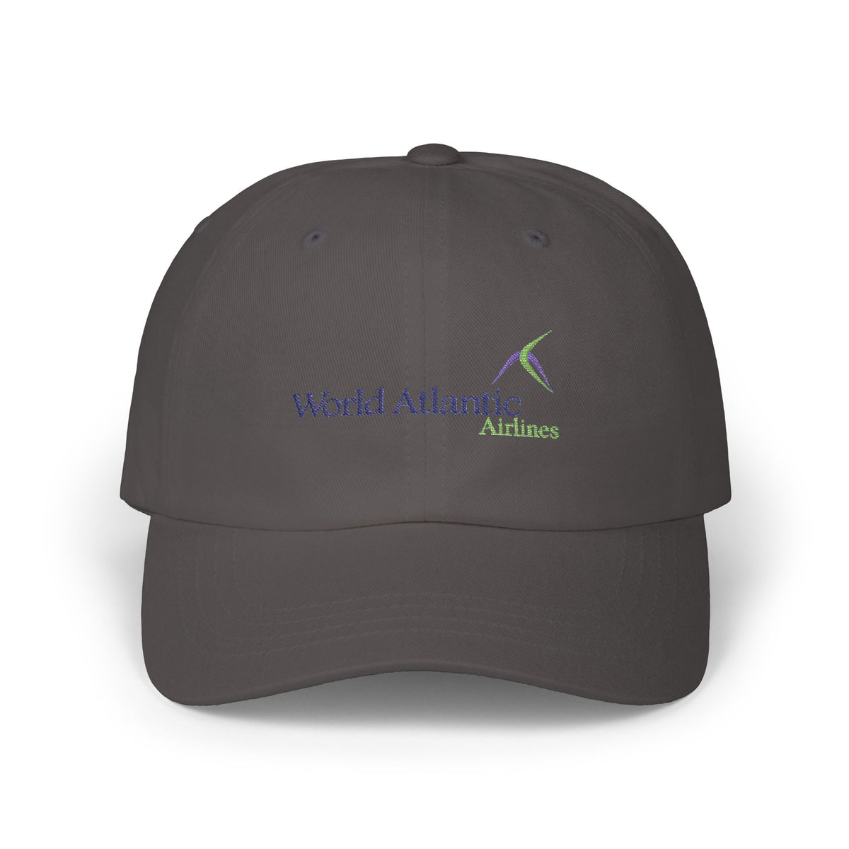 World Atlantic Airlines Embroidered Dad Cap Hat