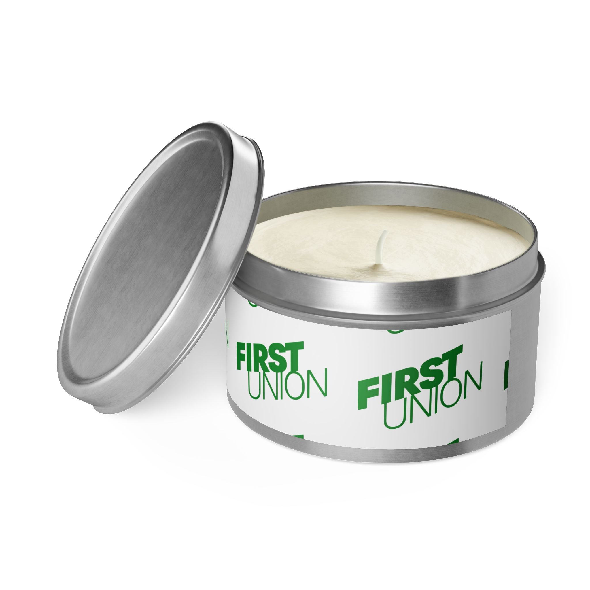 First Union Tin Candle