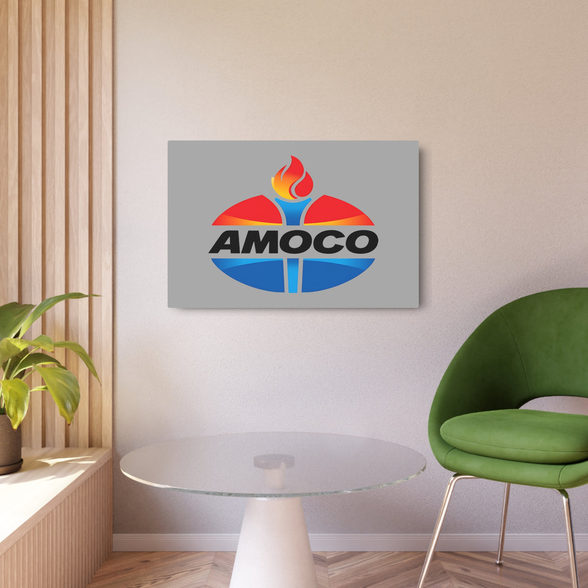 Amoco Metal Sign