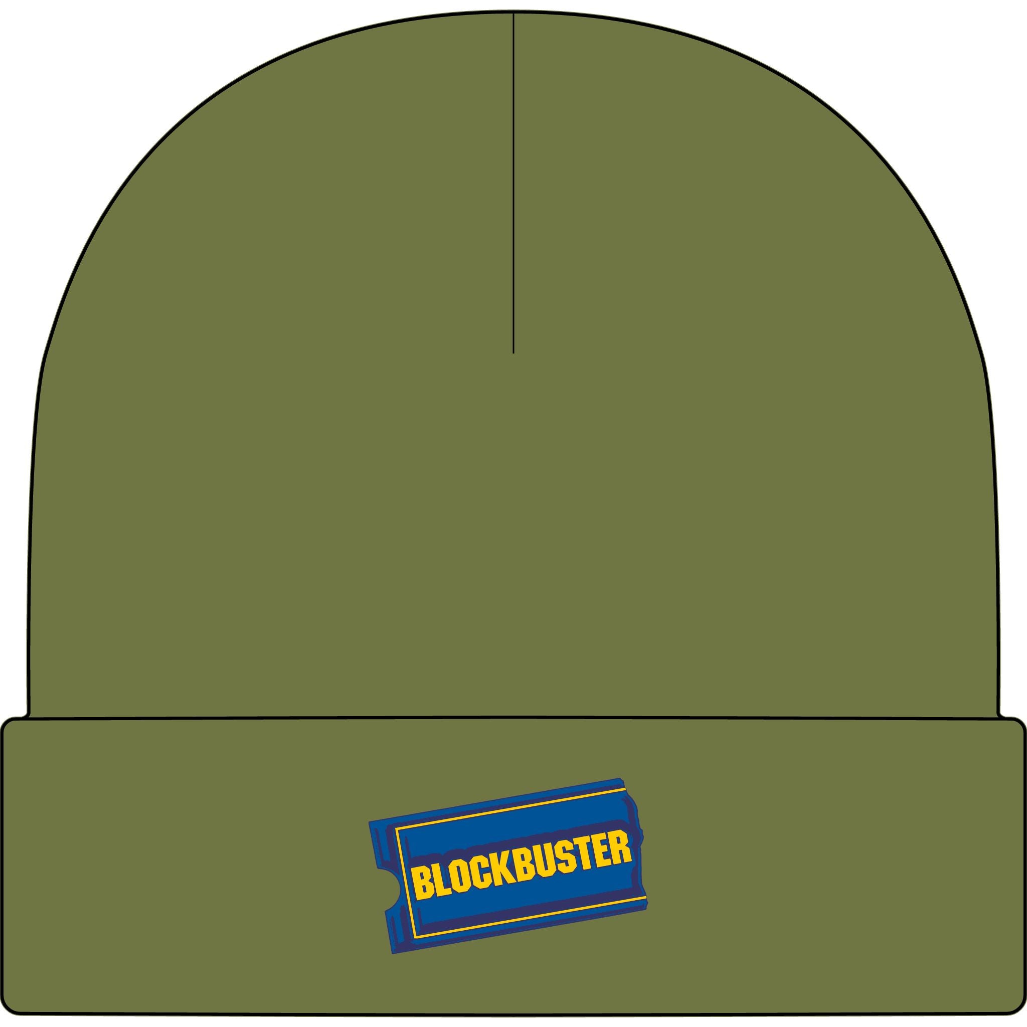 Blockbuster Video Cuff Beanie