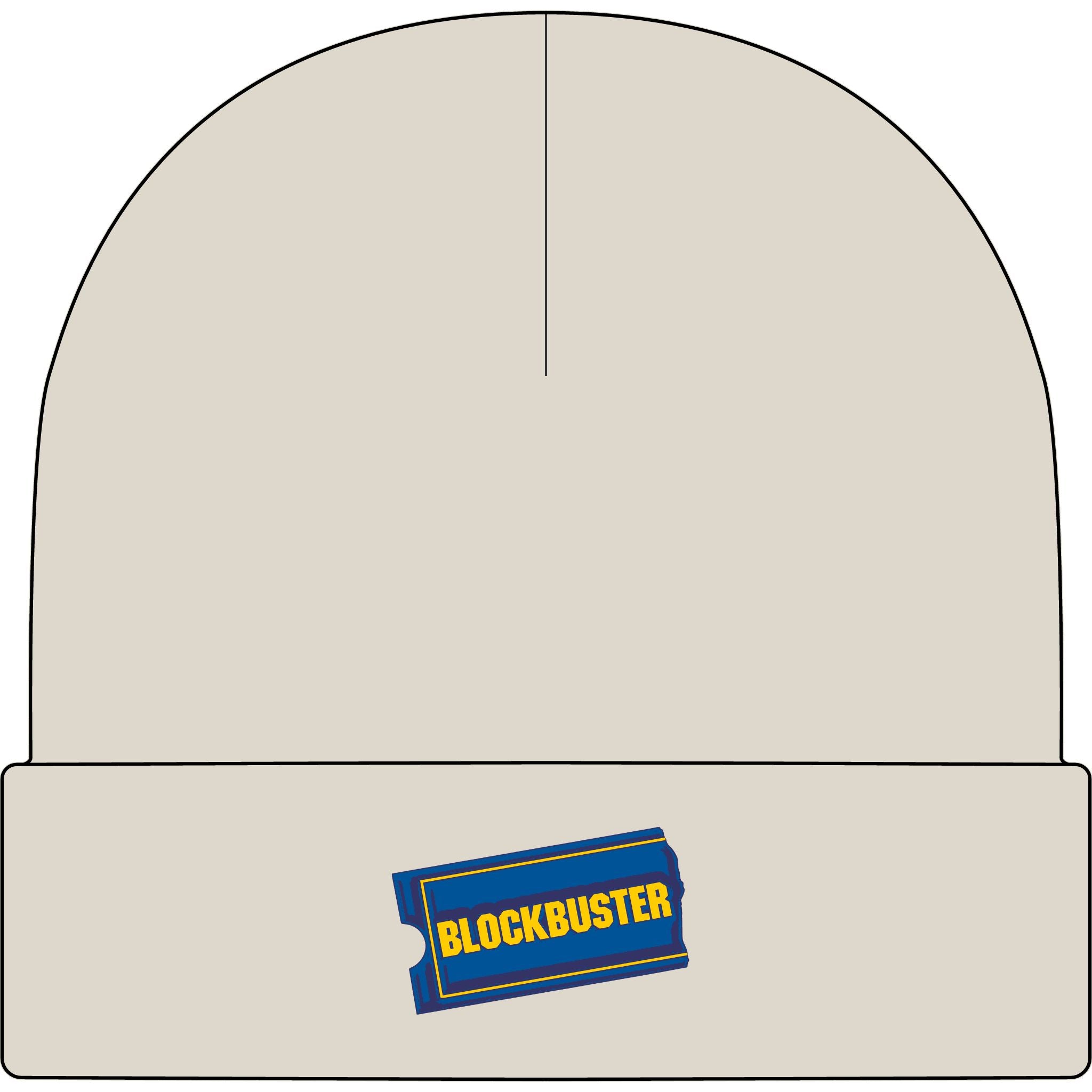Blockbuster Video Cuff Beanie
