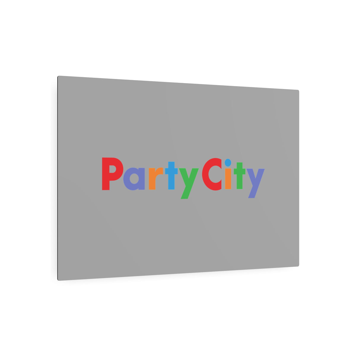 Party City Metal Sign