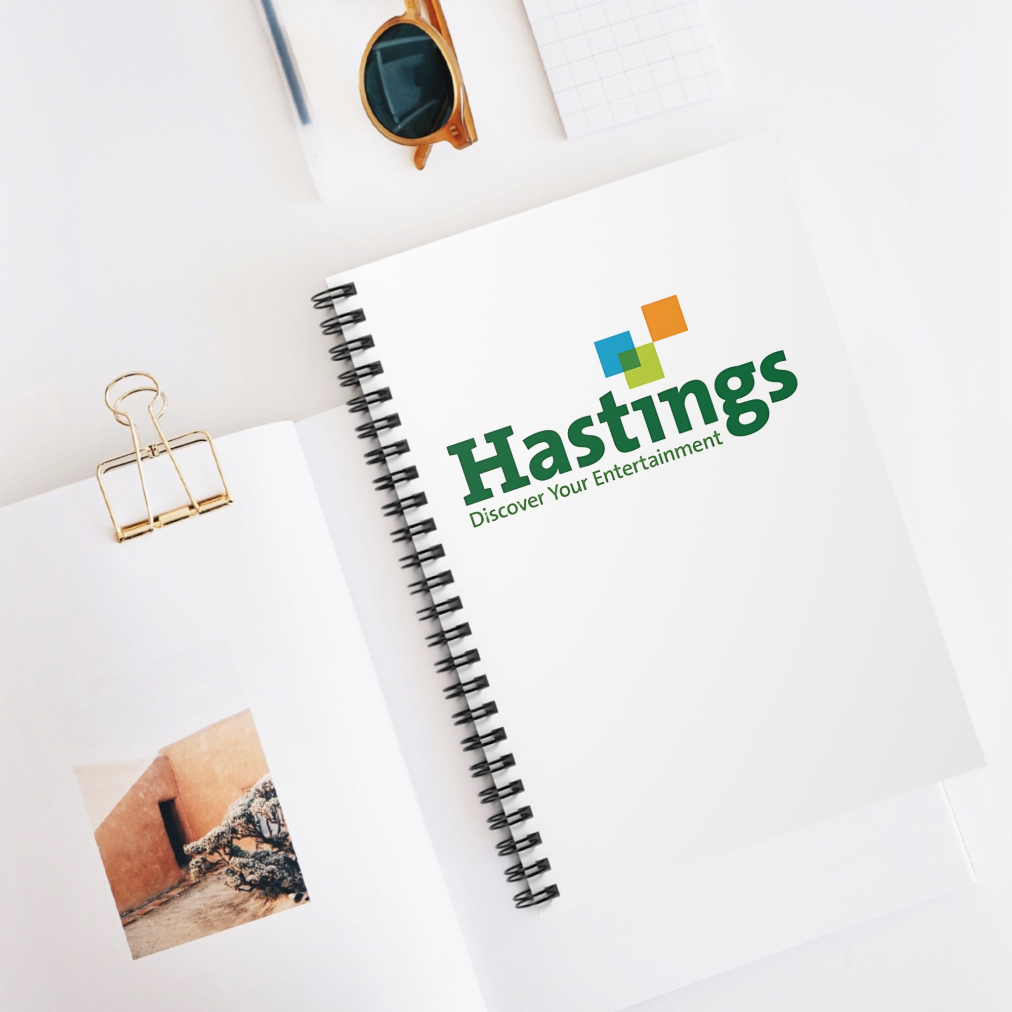 Hastings Entertainment Spiral Notebook
