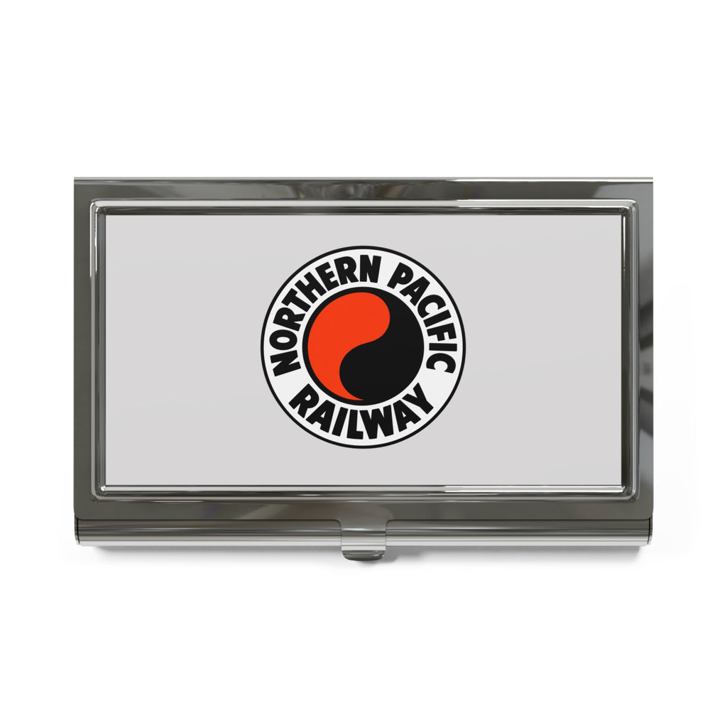 Northern Pacific Railway Metal Business Card Holder