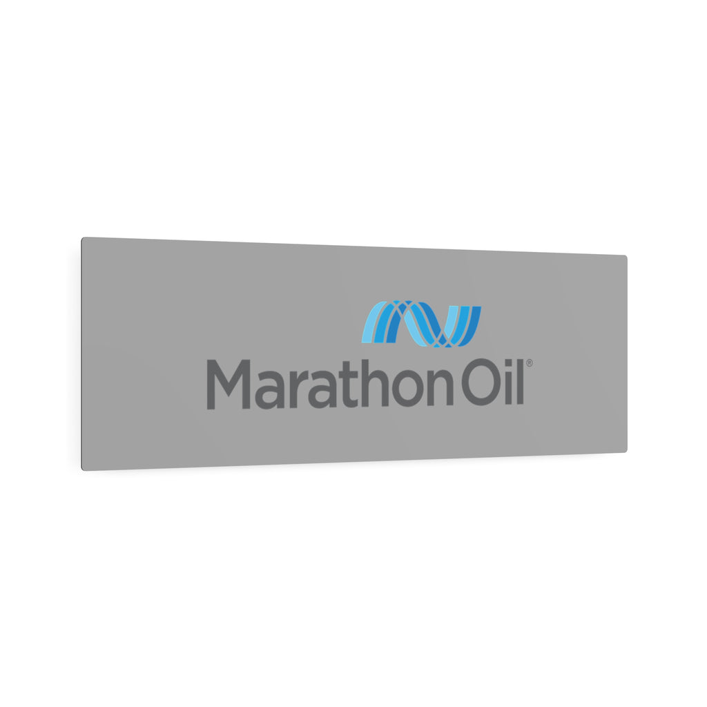 Marathon Oil Metal Sign