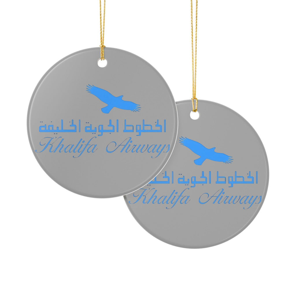 Khalifa Airways Ceramic Ornament
