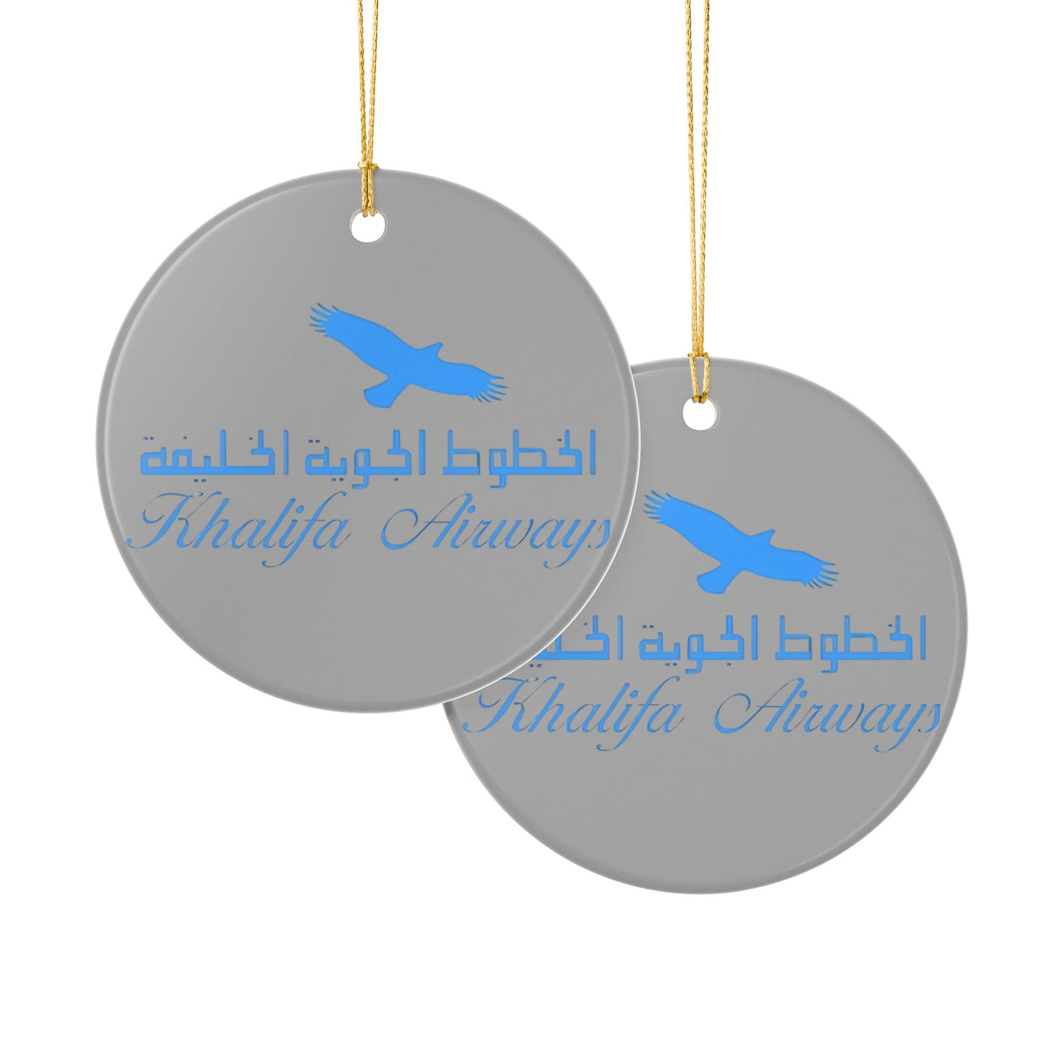 Khalifa Airways Ceramic Ornament