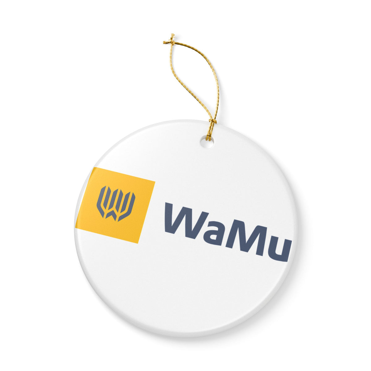 Washington Mutual (WaMu) Ceramic Ornament