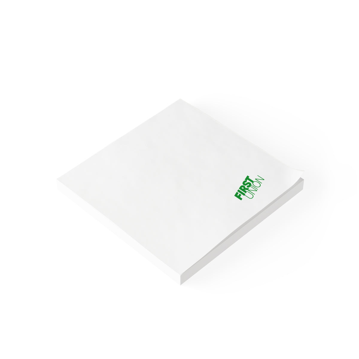 First Union Sticky Post-it Note Pad