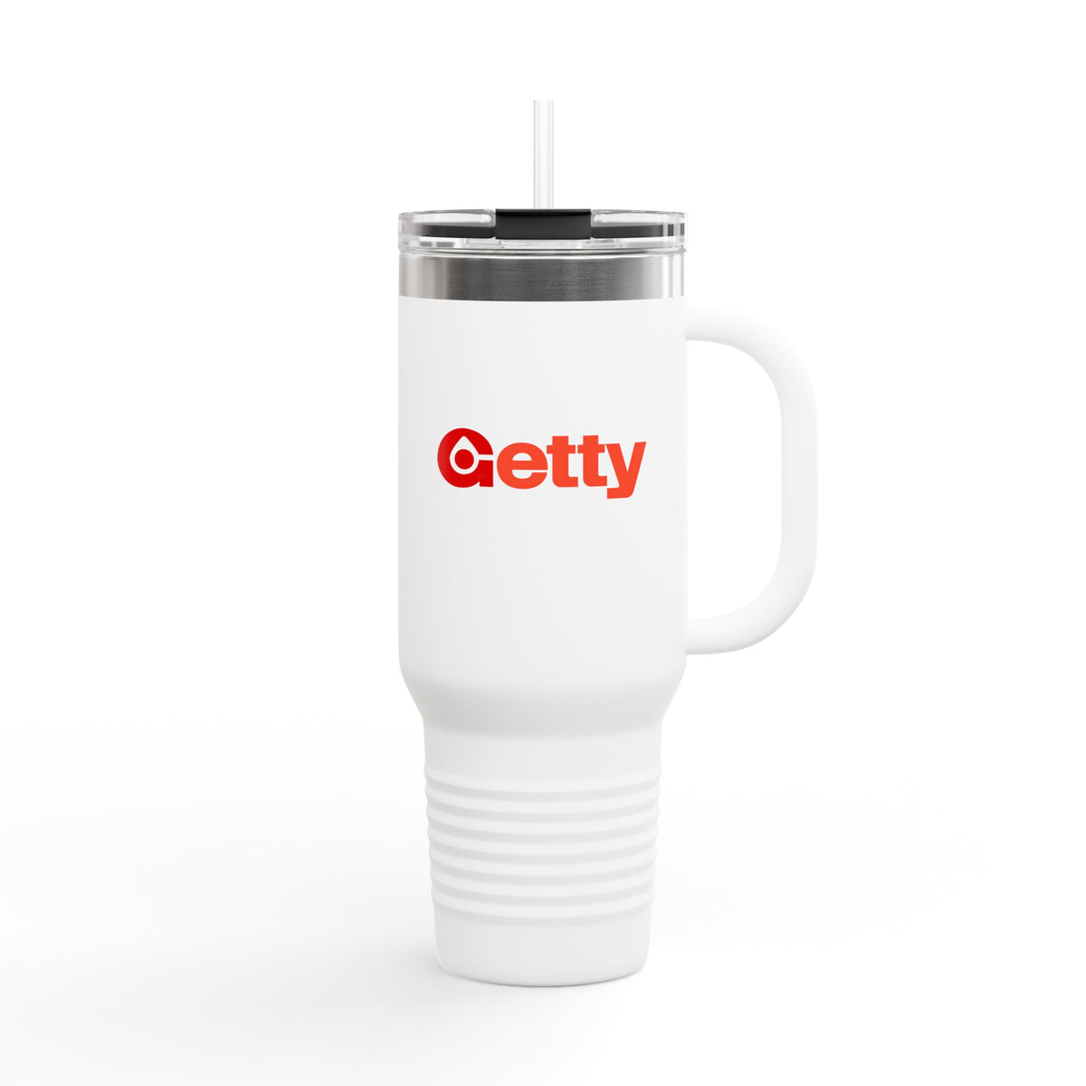 Getty Oil 40oz Insulated Travel Mug Stainless Tumbler