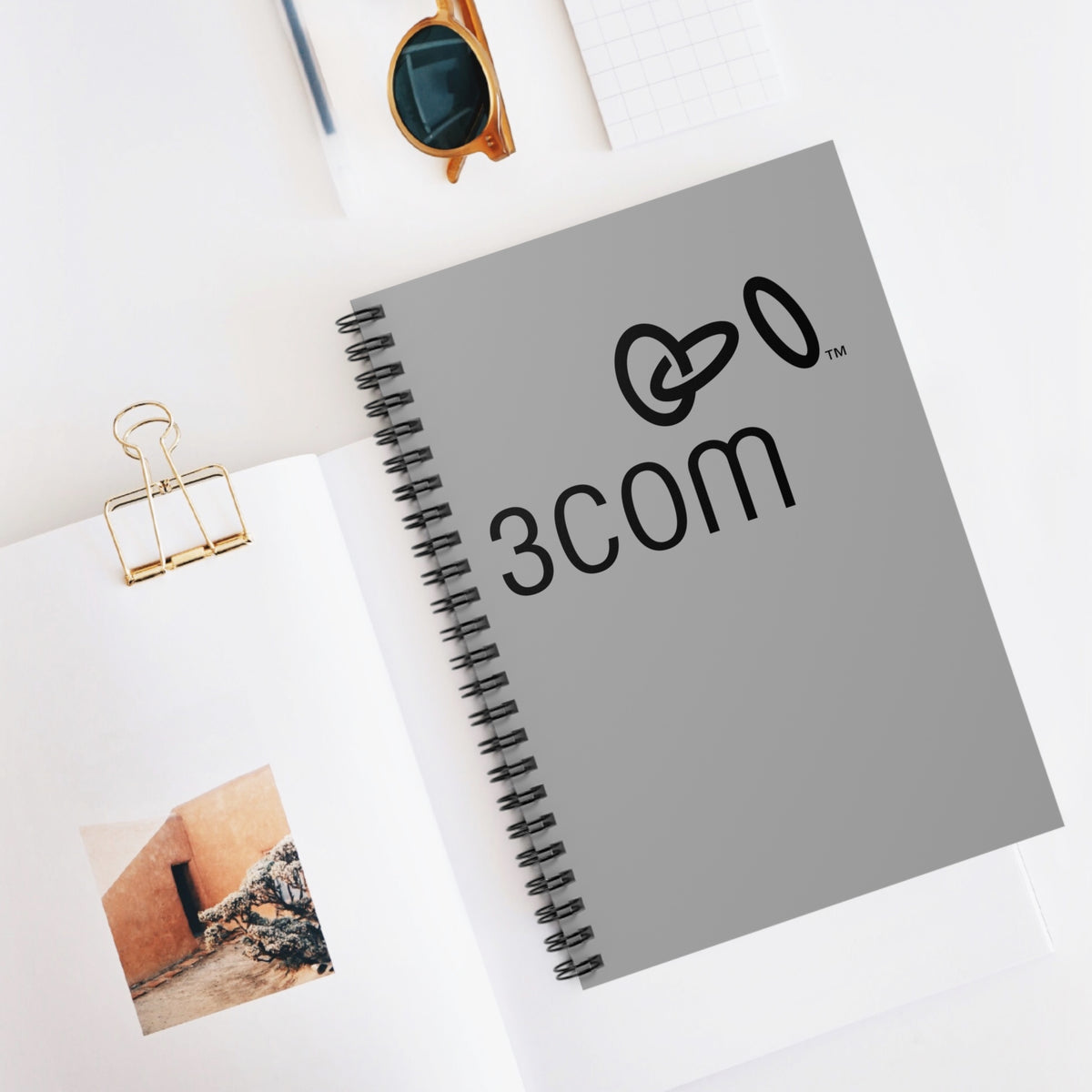 3Com Corporation Spiral Notebook