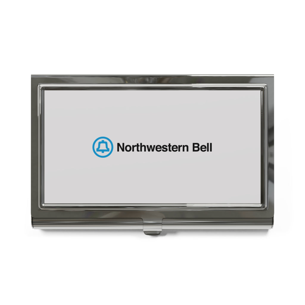 Northwestern Bell Metal Business Card Holder
