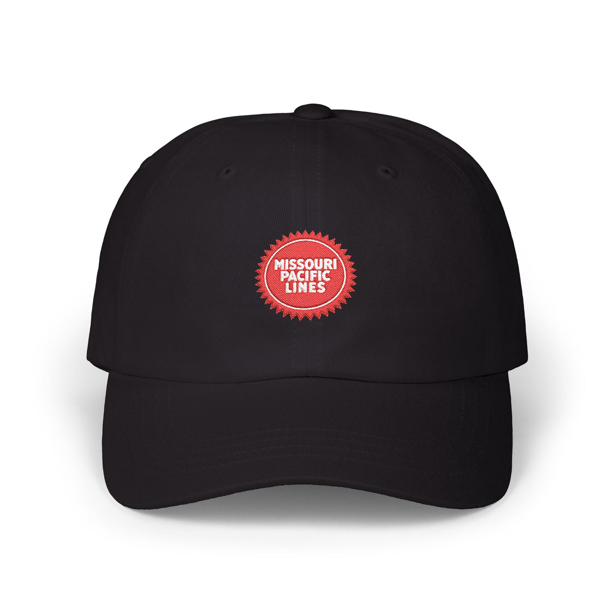 Missouri Pacific Railroad Embroidered Dad Cap Hat