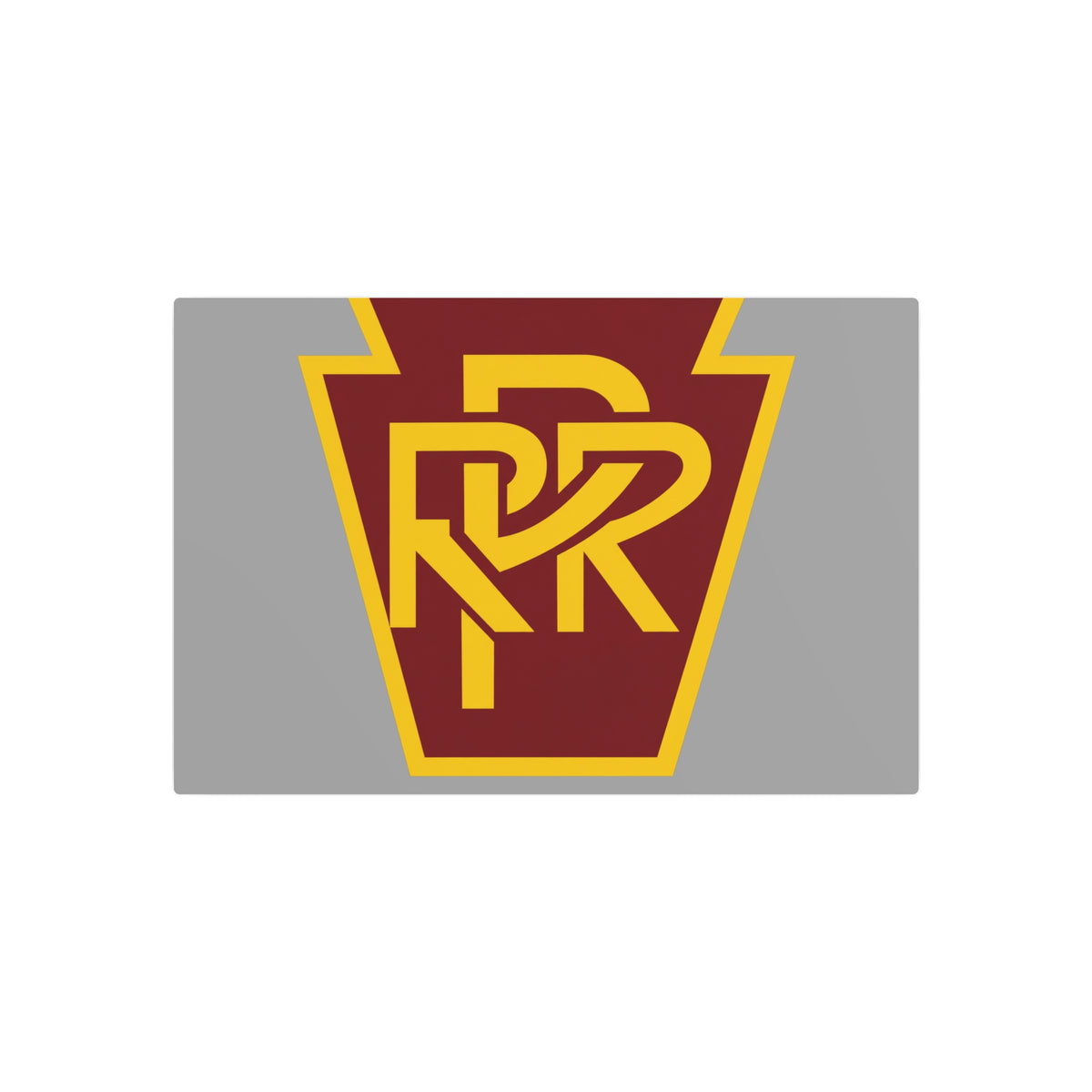Pennsylvania Railroad Metal Sign