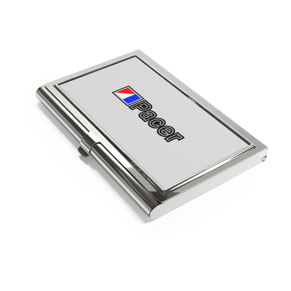Pacer International Metal Business Card Holder
