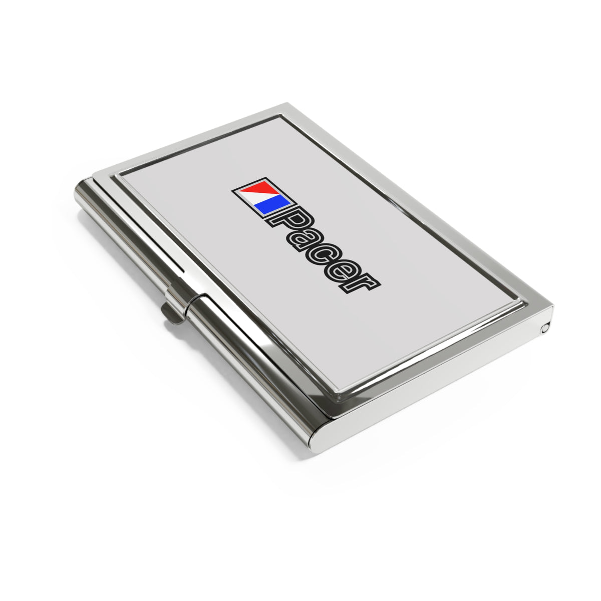 Pacer International Metal Business Card Holder