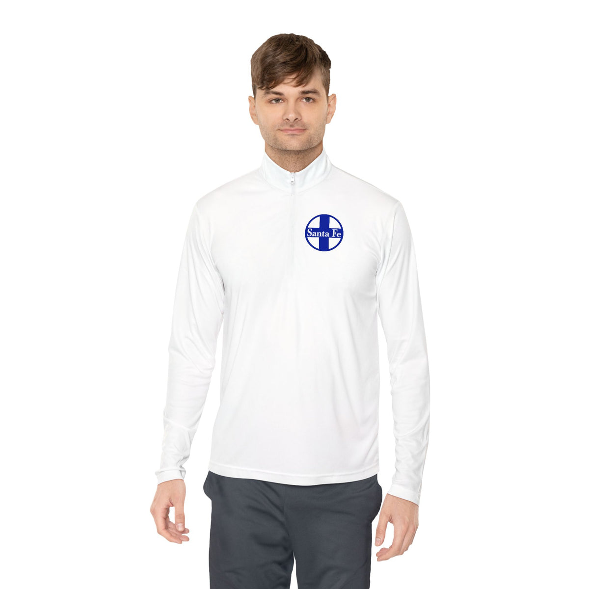 Atchison Topeka and Santa Fe Railway Unisex Quarter Zip Pullover