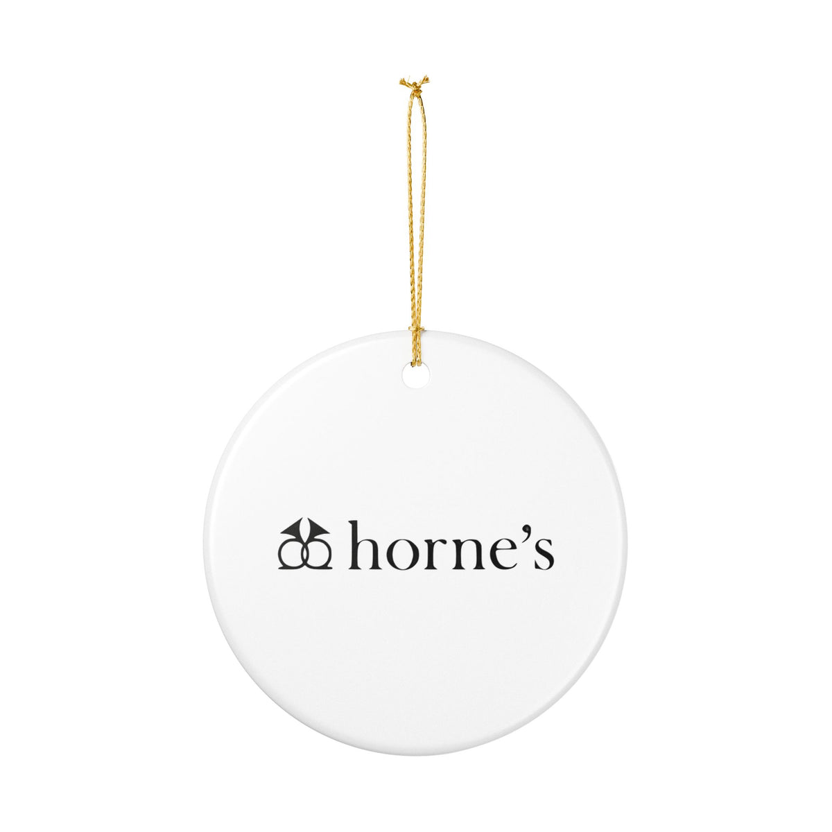 Joseph Horne Company (Horne's) Ceramic Ornament