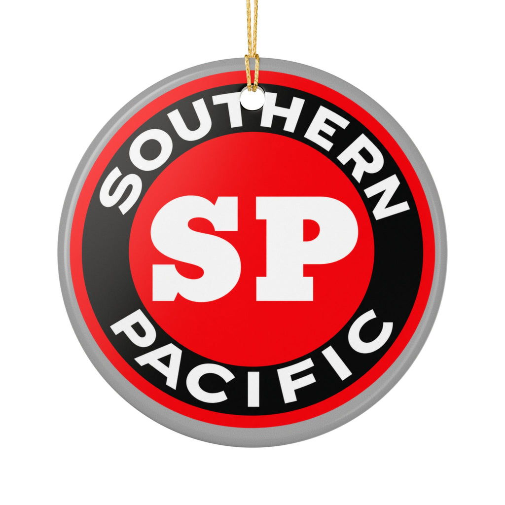 Southern Pacific Railroad Ceramic Ornament