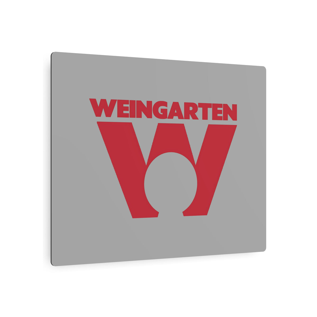 Weingarten's Metal Sign