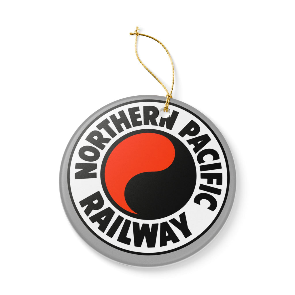 Northern Pacific Railway Ceramic Ornament