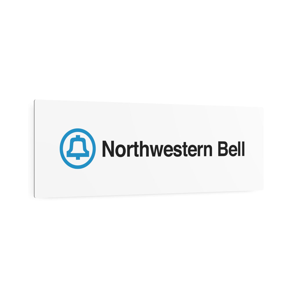 Northwestern Bell Metal Sign