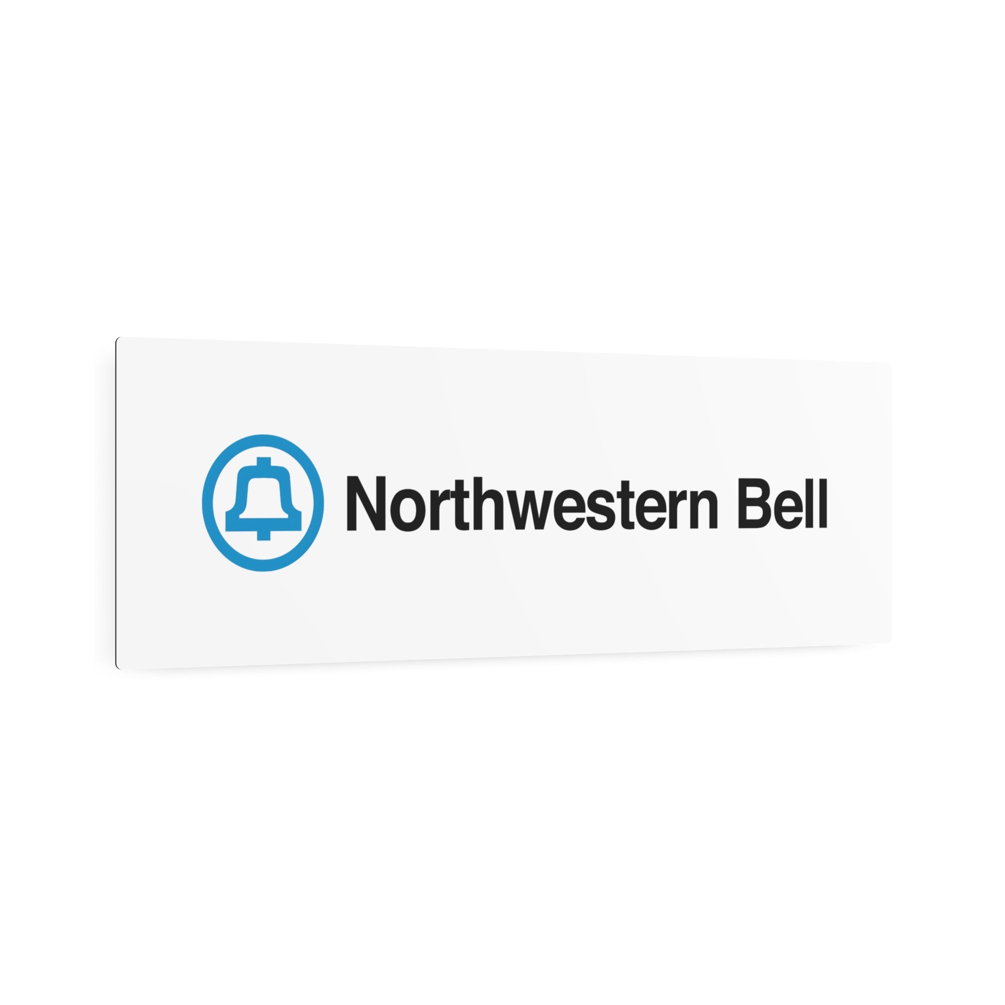 Northwestern Bell Metal Sign