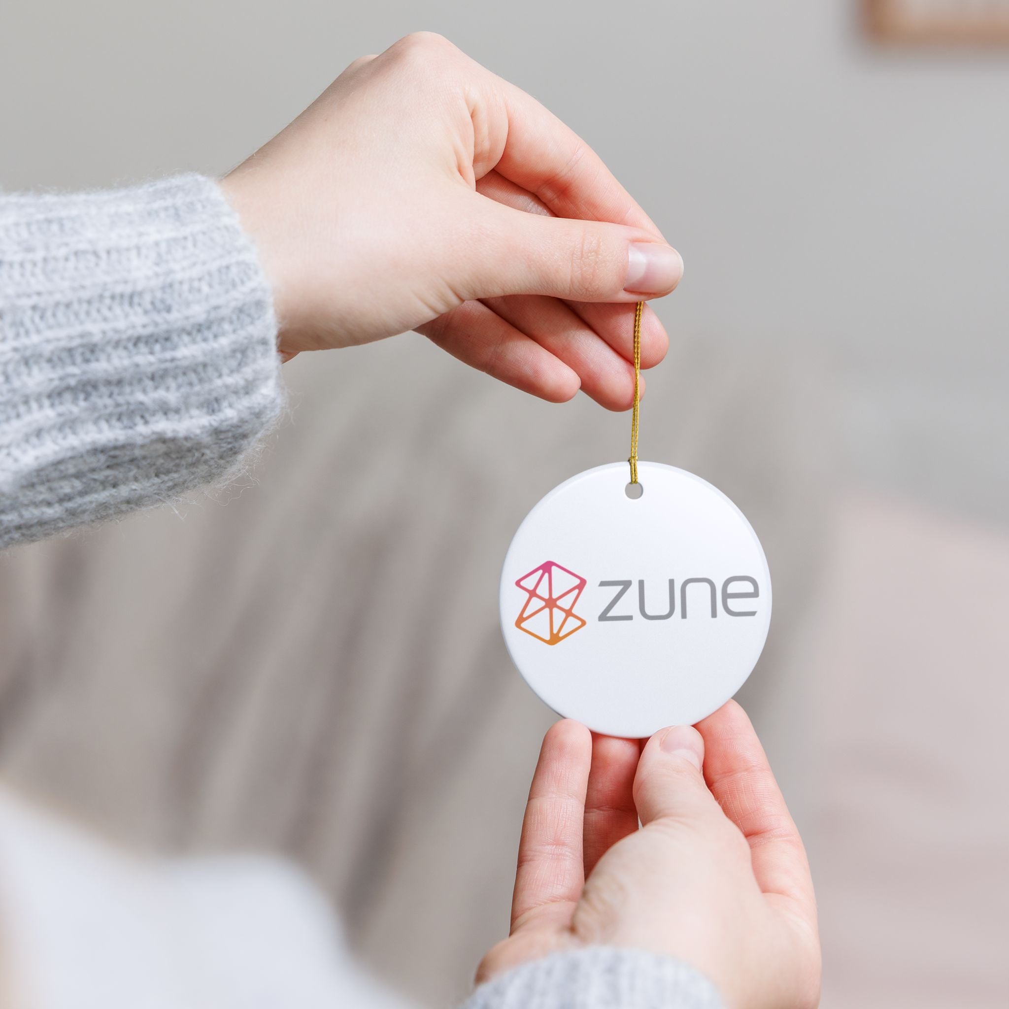 Zune Ceramic Ornament