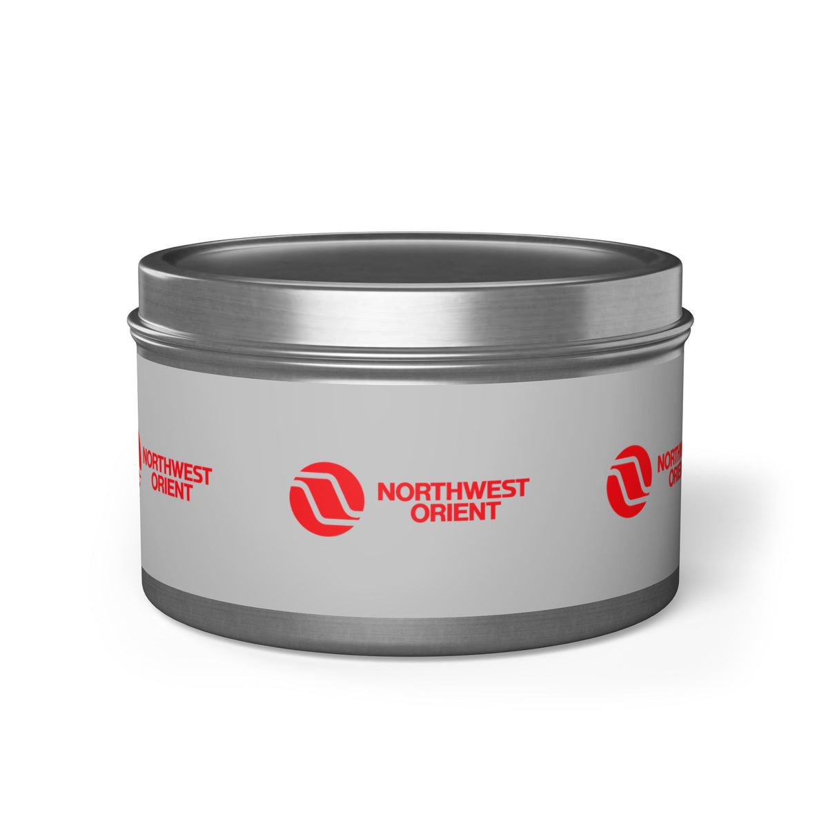 Northwest Orient Airlines Tin Candle
