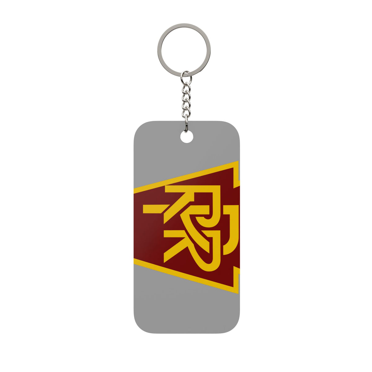 Pennsylvania Railroad Double-Sided Keychain Charm