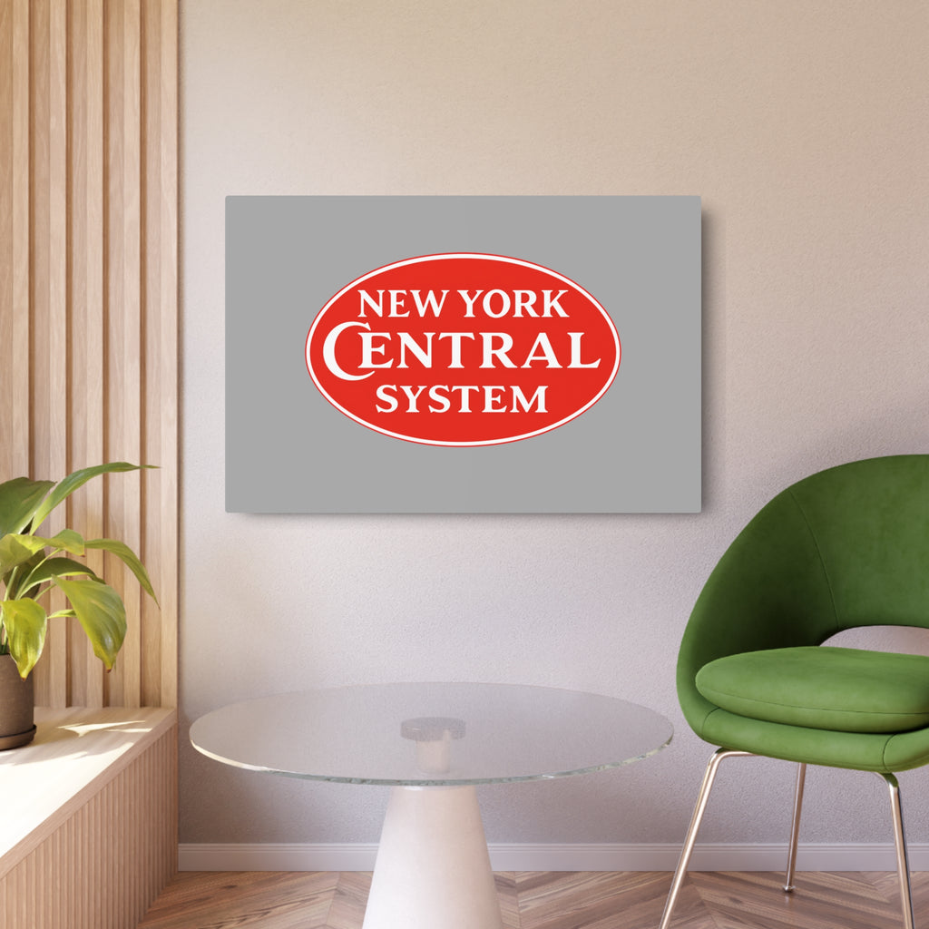 New York Central Railroad Metal Sign
