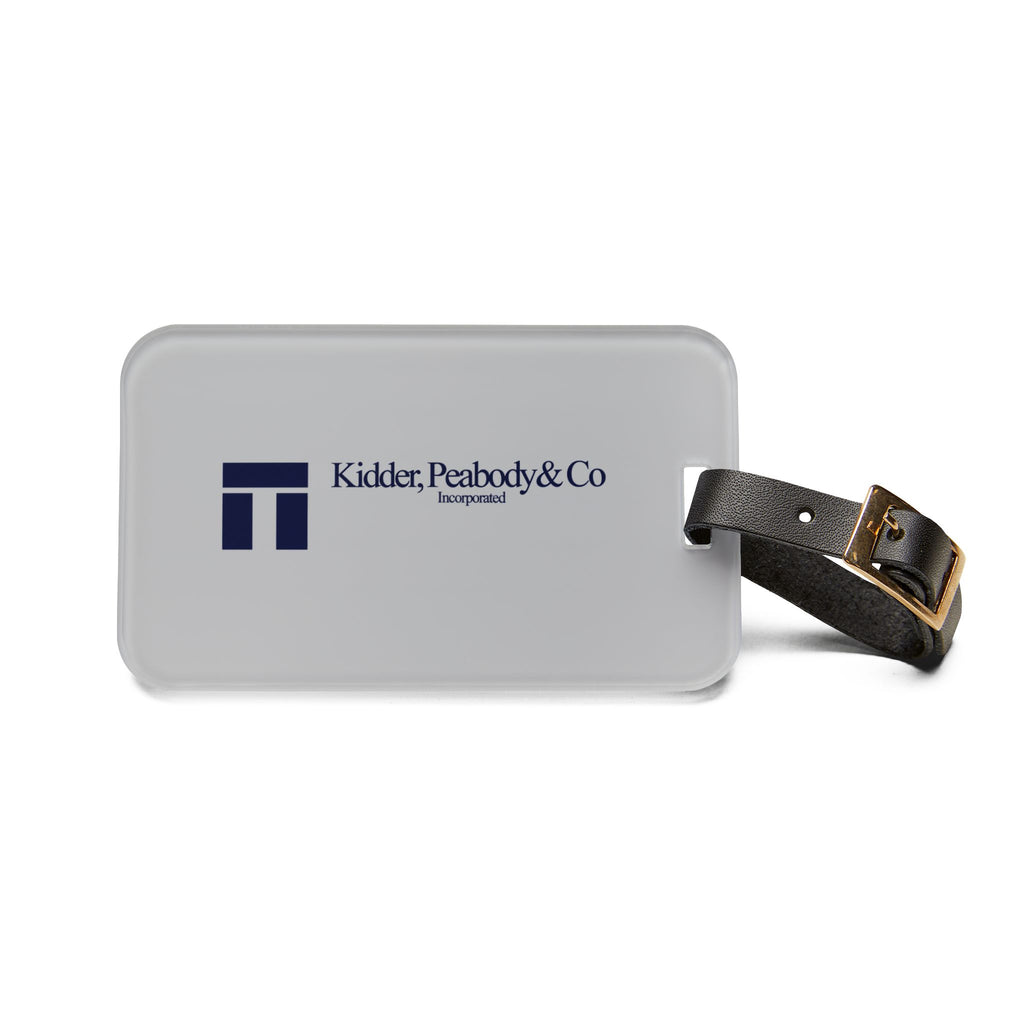 Kidder, Peabody & Co. Luggage Tag