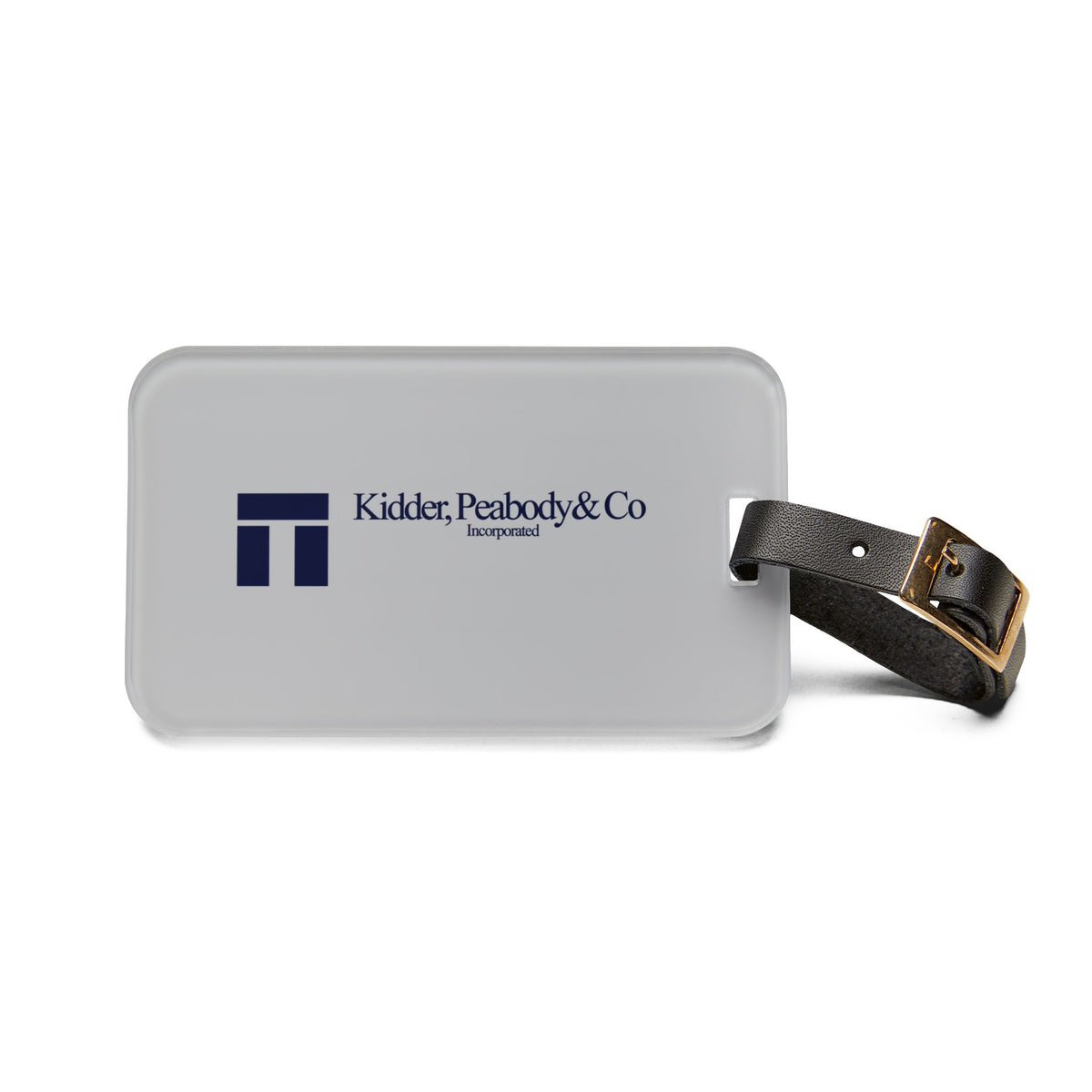 Kidder, Peabody & Co. Luggage Tag
