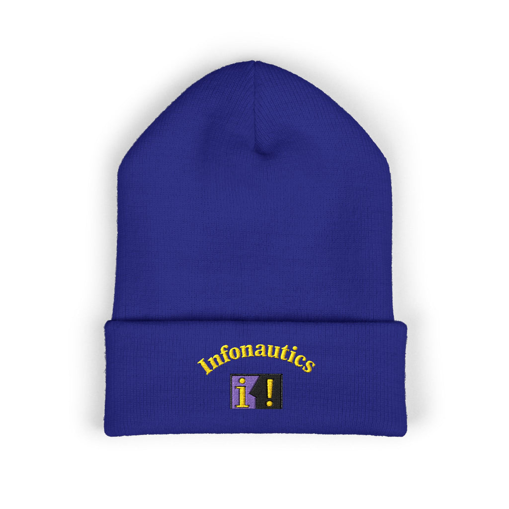 Infonautics Cuffed Beanie