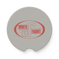 White Front Car Coaster