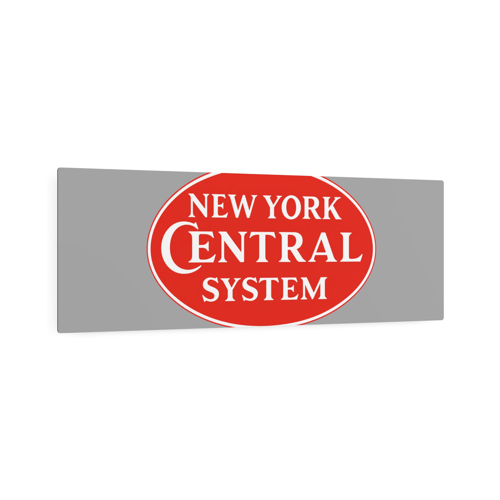 New York Central Railroad Metal Sign