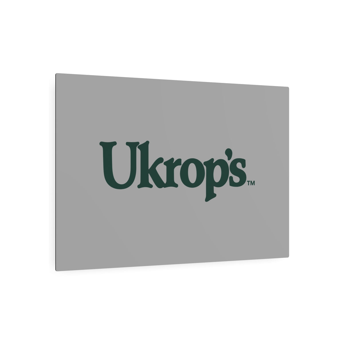 Ukrop's Super Markets Metal Sign