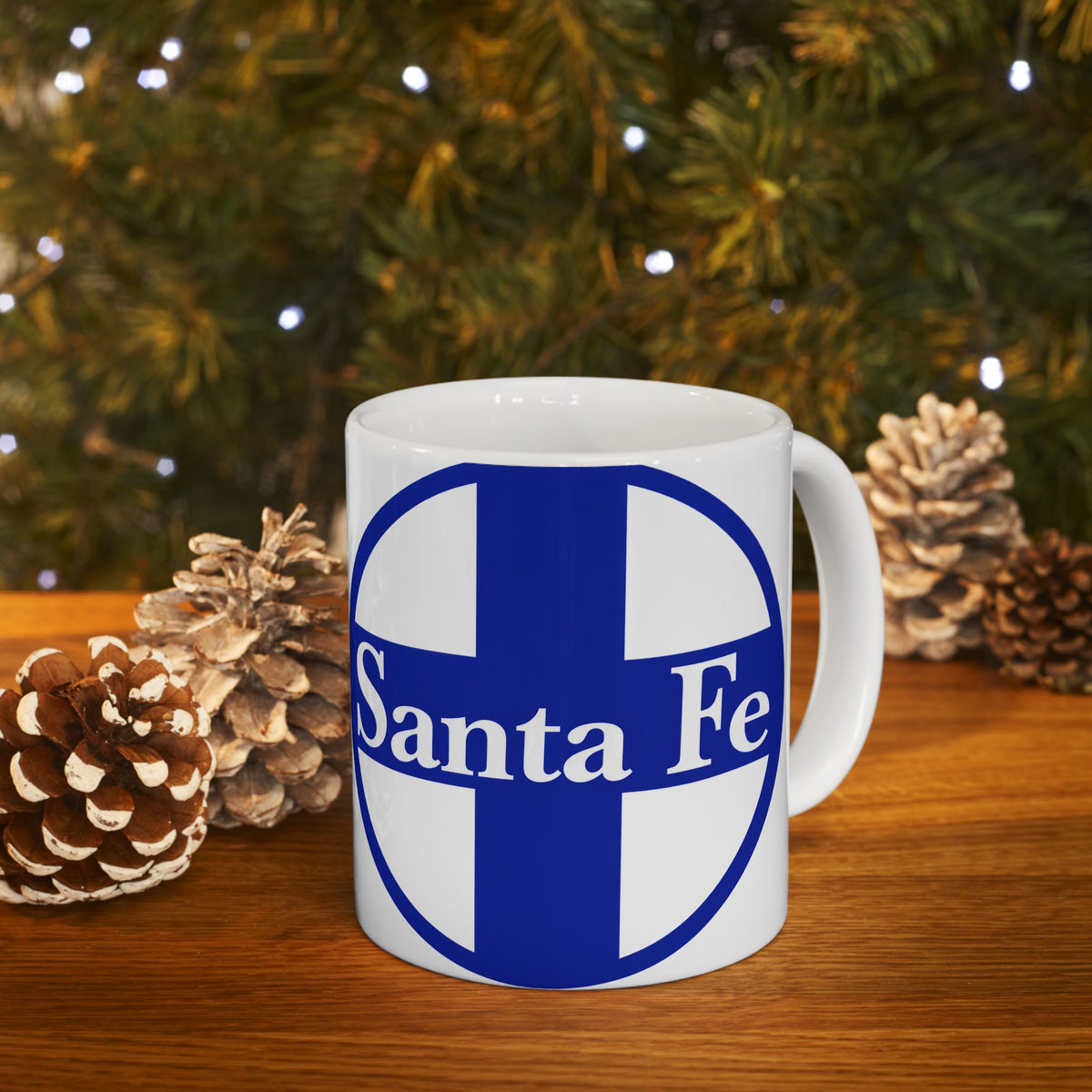 Atchison Topeka and Santa Fe Railway Ceramic Coffee Mug