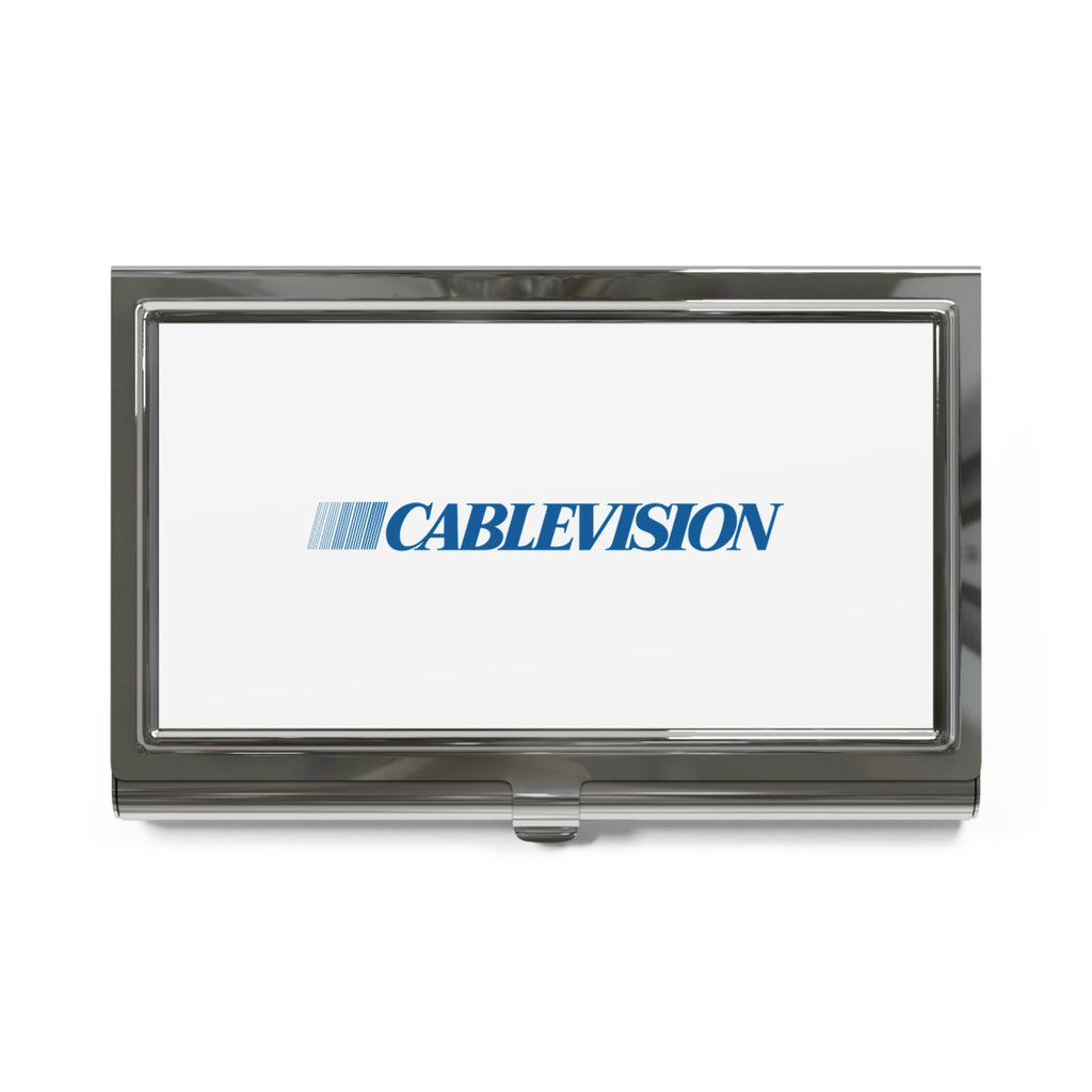 Cablevision Metal Business Card Holder