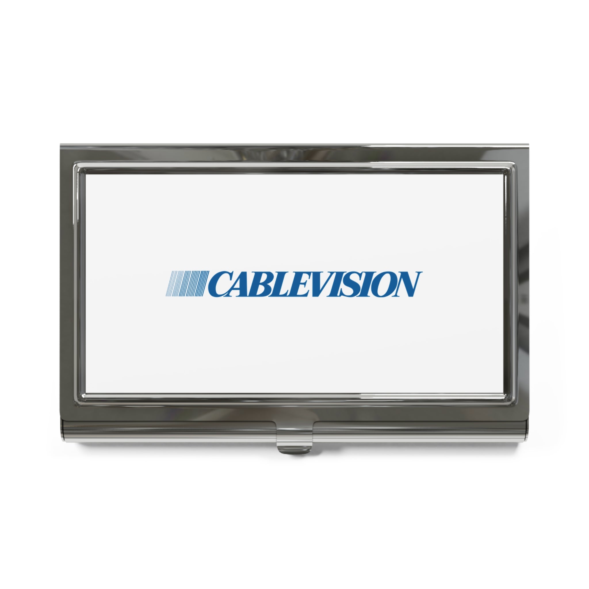 Cablevision Metal Business Card Holder