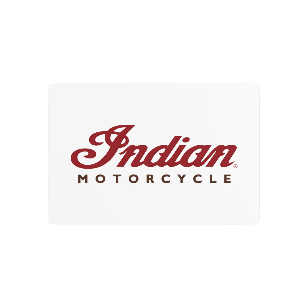 Indian Motorcycle Metal Sign
