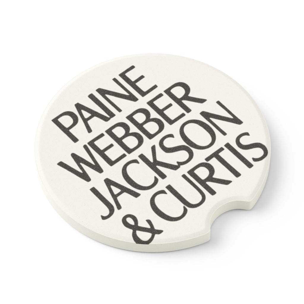 Paine Webber Jackson & Curtis Car Coaster