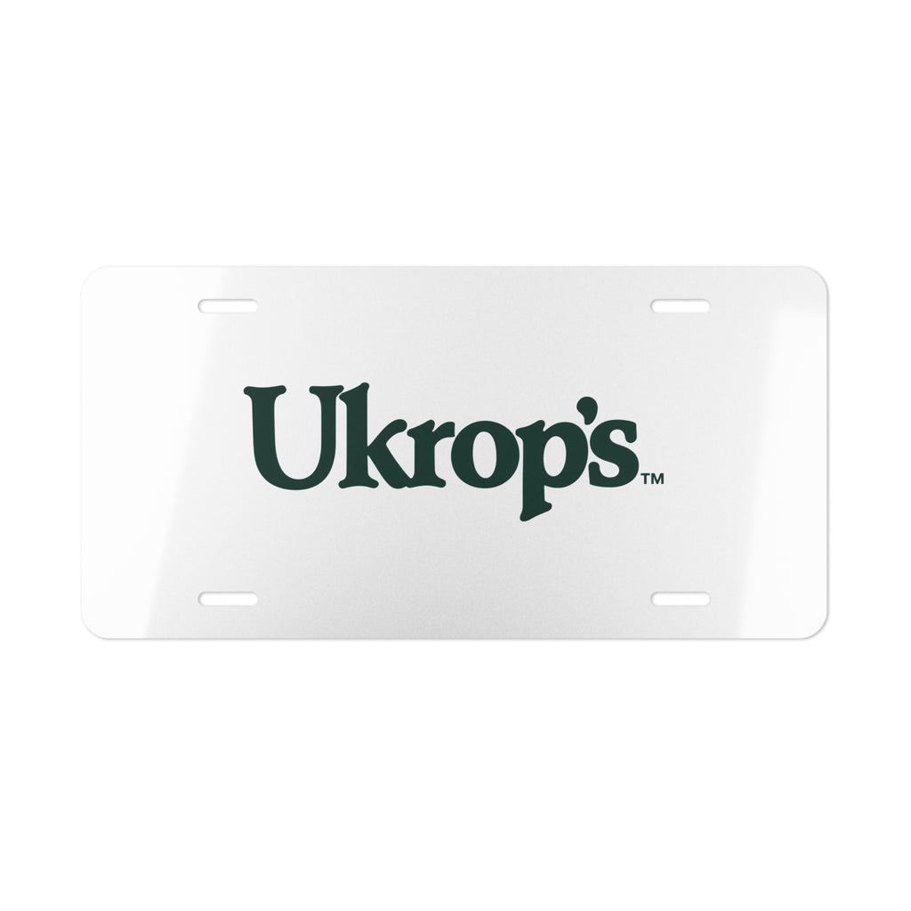 Ukrop's Super Markets Vanity License Plate
