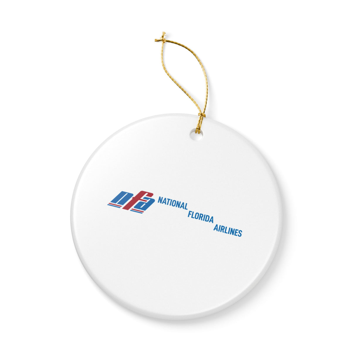 National Florida Airlines Ceramic Ornament