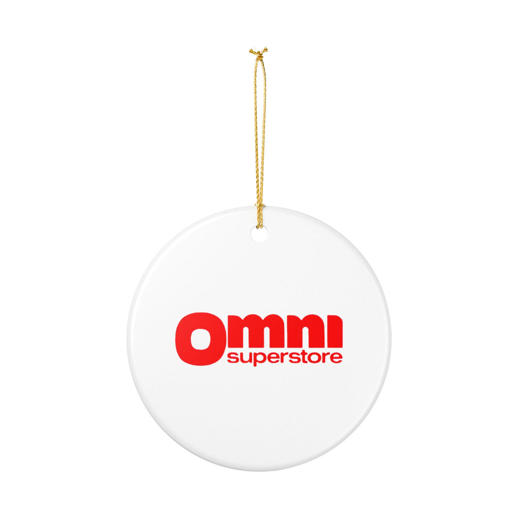 Omni Superstore Ceramic Ornament